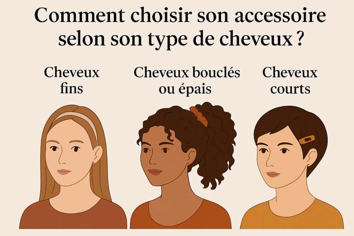 Accessoire selon type de cheveux