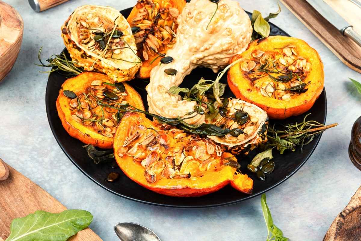 Butternut en demi au four