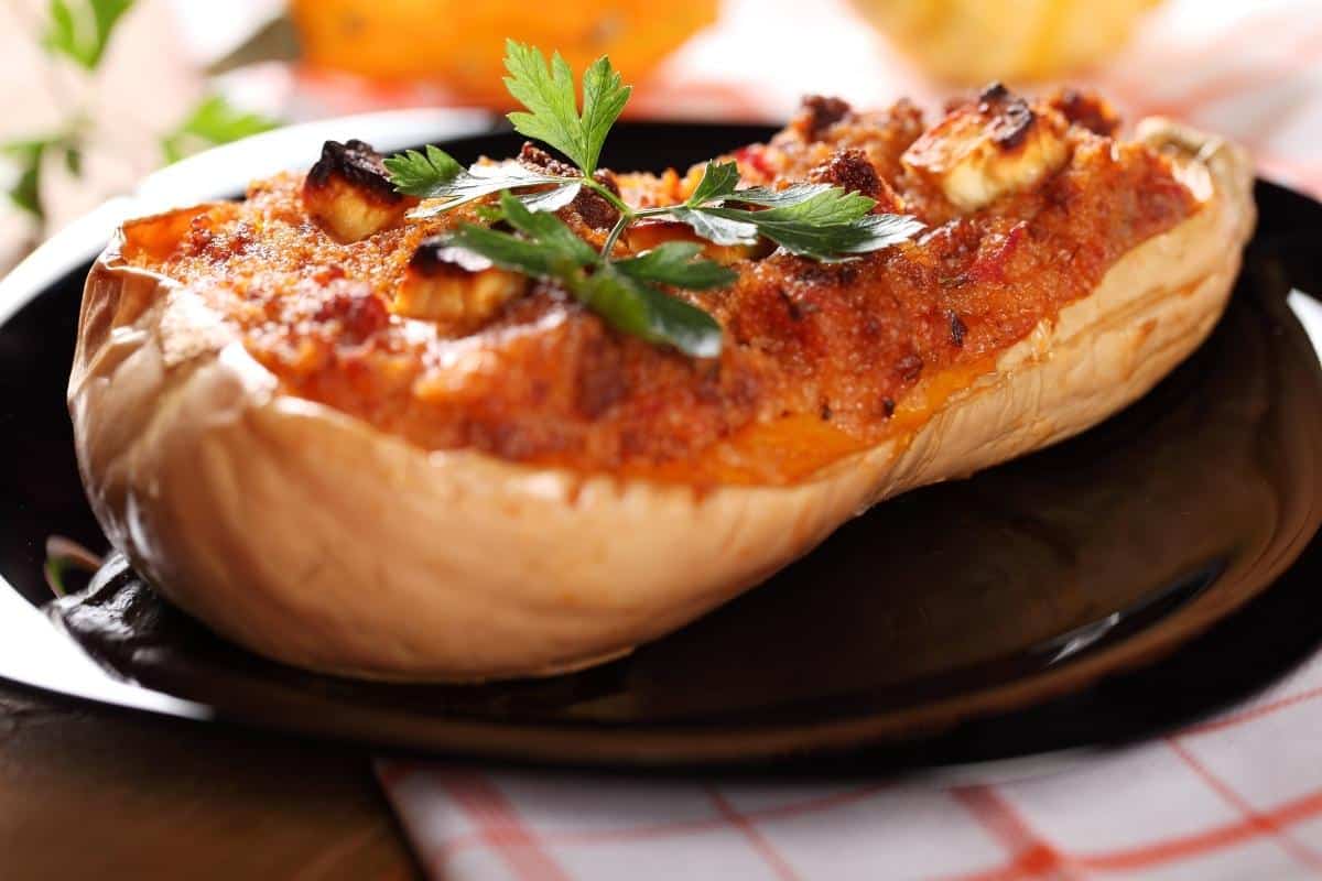 La butternut farcie au fromage