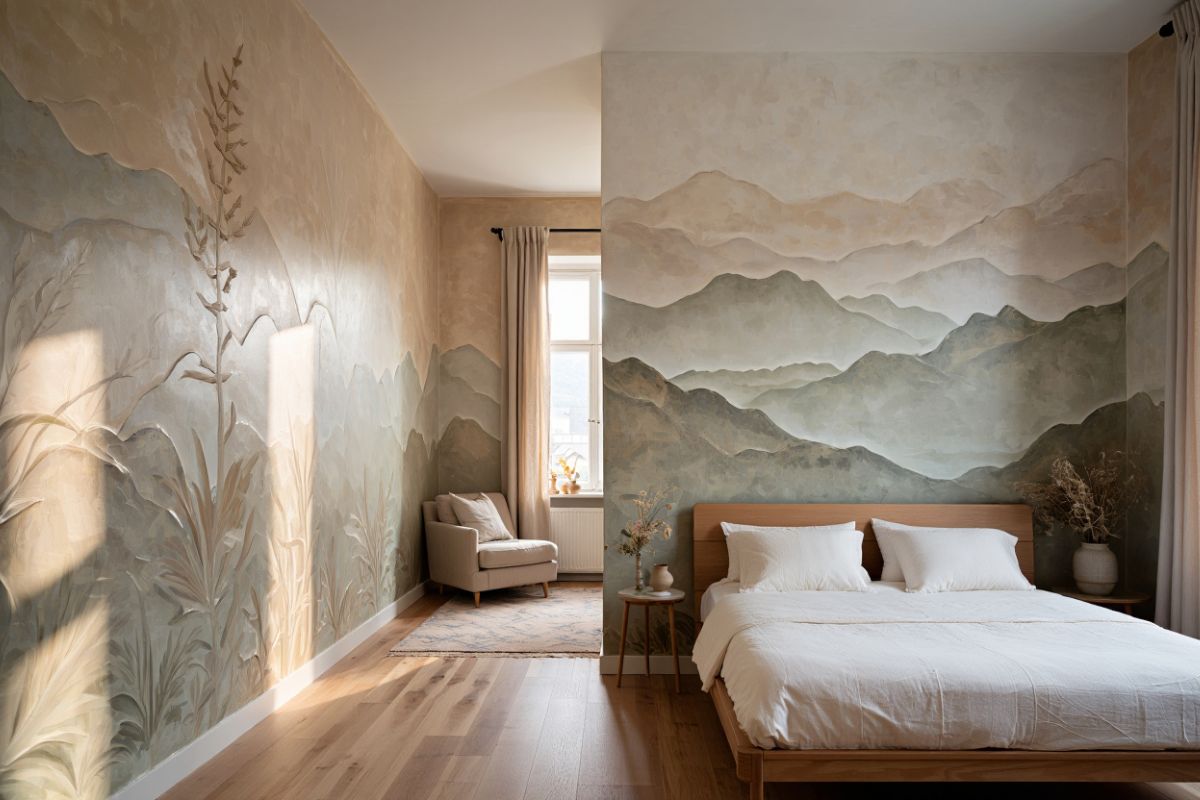 Papier peint paysage brumeux 2025